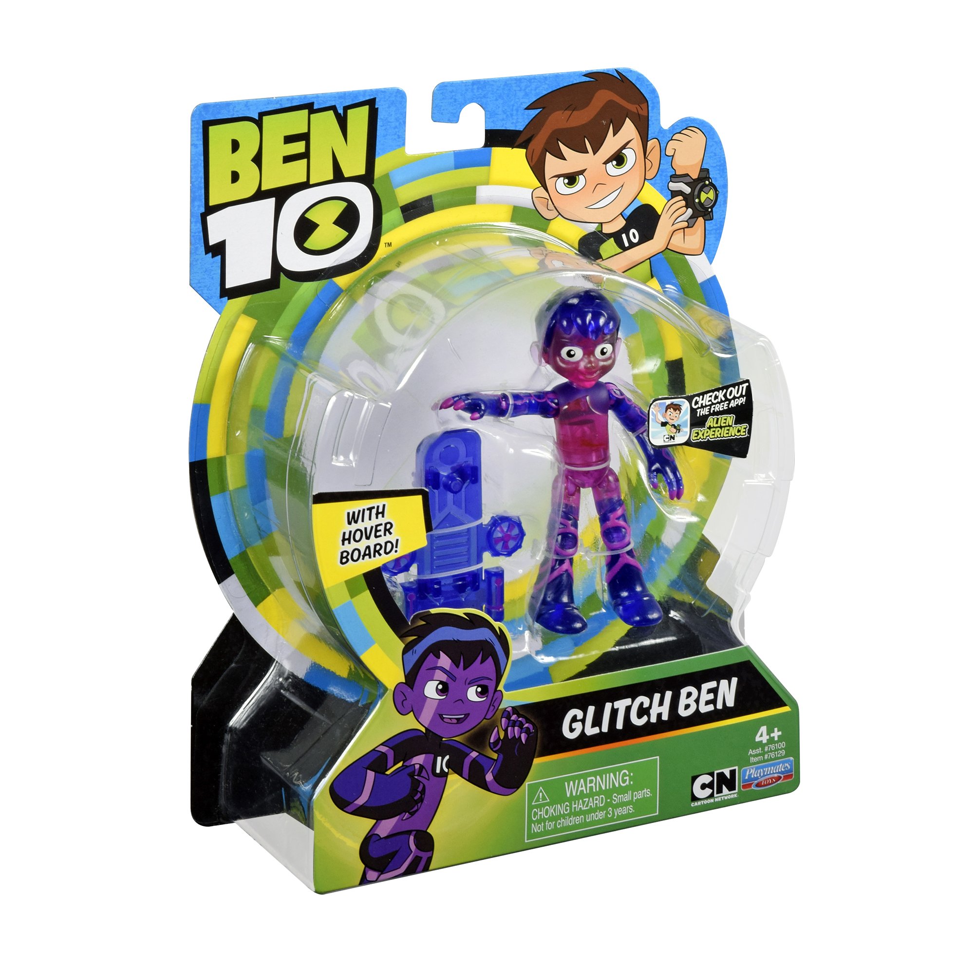 BEN10 Glitch Ben (76100E-64) 9.0 cm : Amazon.sg: Toys