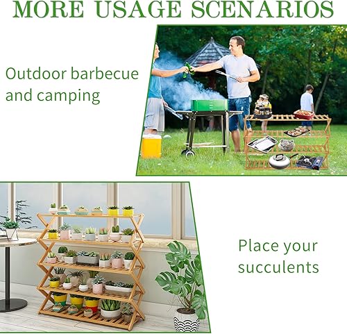 Miniatura 4 de Choclaif Zapateros independientes para armario, zapatero de bambú para dormitorio, entrada, pasillo, armario, sala de estar (3 niveles)