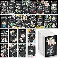 Vista 11 de Yaomiao 240 tarjetas de oración con versículos de la Biblia para mujeres, mini tarjetas de las Escrituras con cita inspiradora, regalos cristianos