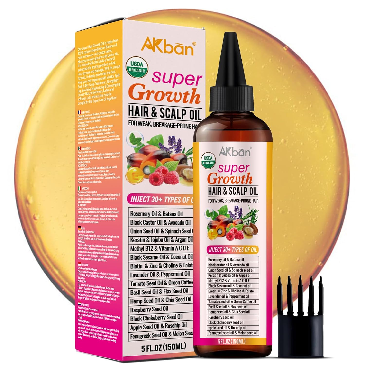 Super Blend Rosemary Oil for Hair Growth & Strengthening