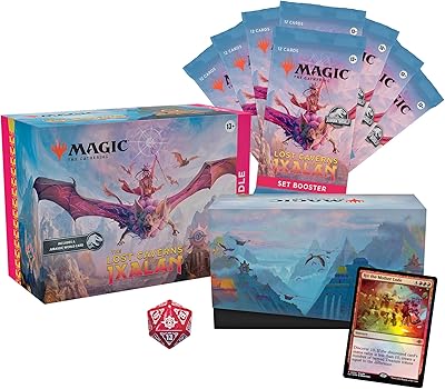Magic: The Gathering The Lost Caverns of Ixalan Bundle - 8 Set Boosters  Accessories