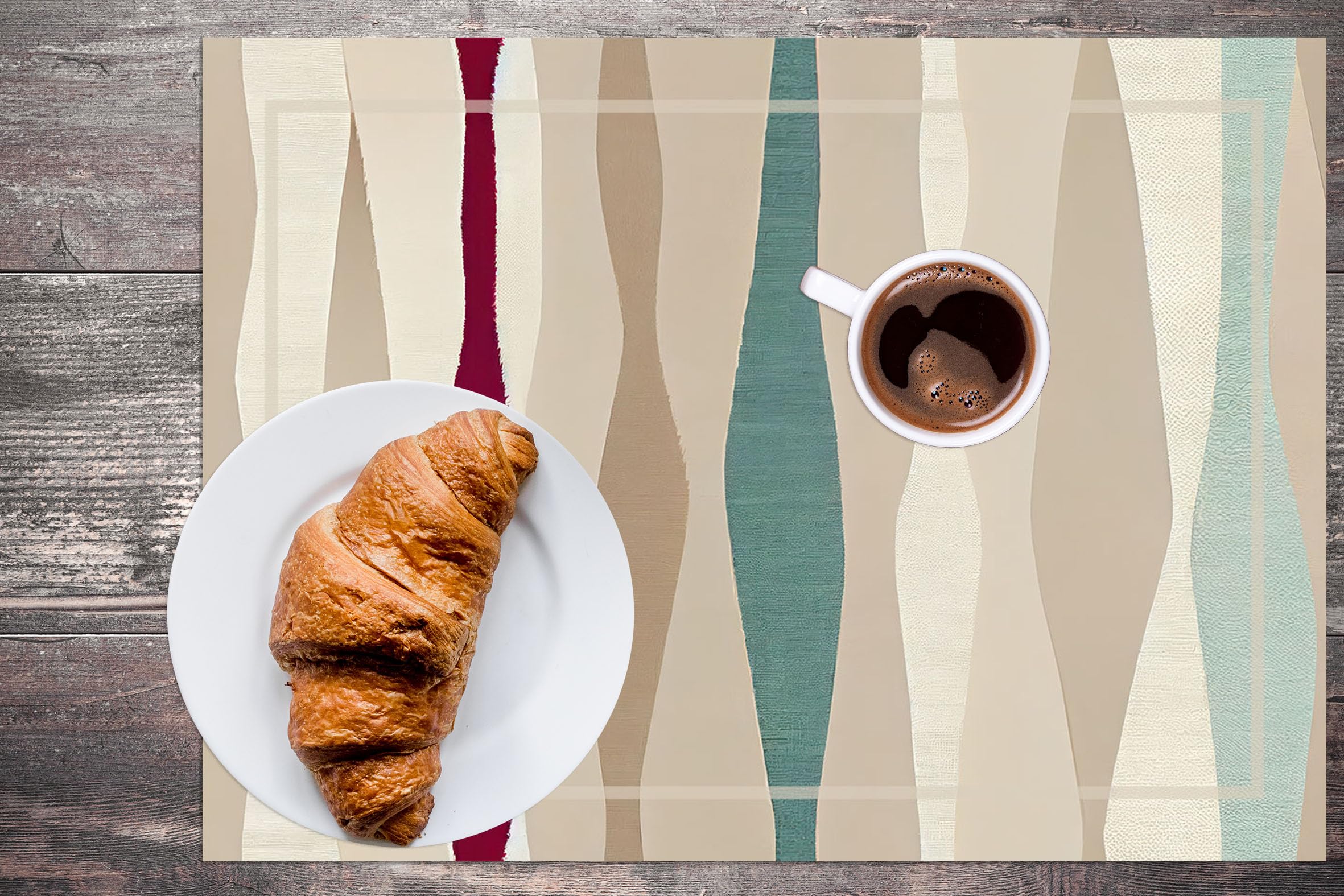 Set 4 tovagliette americane 33x45 cm, Diverse fantasie Ottima idea regalo (Tovaglietta 1112)