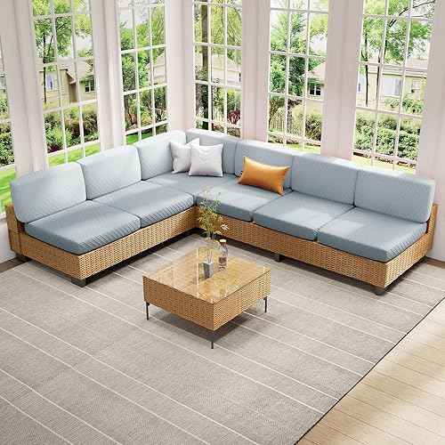 Miniatura 2 de hyha Fundas de cojín de jacquard para sofá, fundas mágicas lavables, fundas elásticas para sofá de 3 cojines, celosía de diamante, fundas gruesas