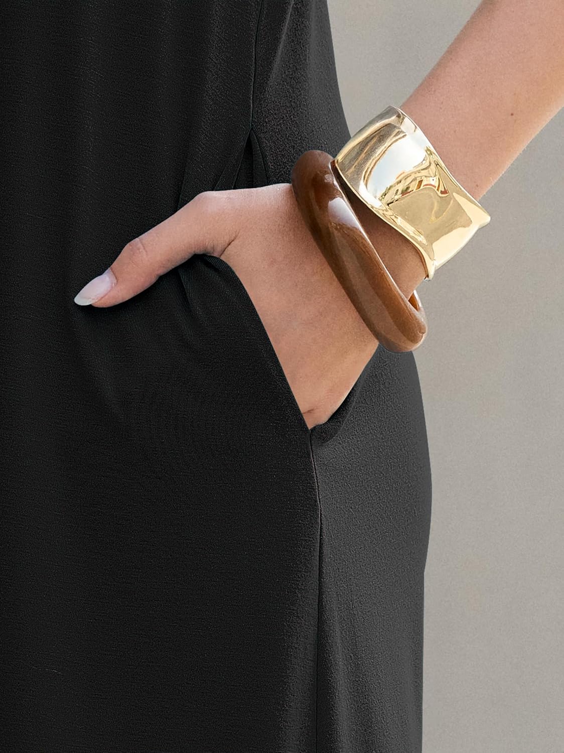 ANRABESS Womens Summer V Neck Short Sleeve Maxi Dresses 2026 Casual Floral Loose Fit Beach Vacation Shirt Dresss with Pockets - Image 5