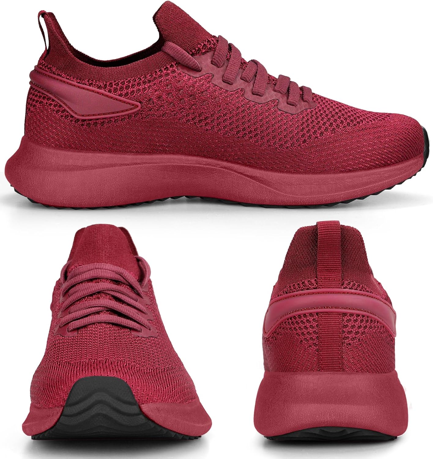 Abboos Women's Non Slip Gym Workout Shoes, Lightweight Breathable Tennis Shoes, Mesh Walking Sneakers - Image 6