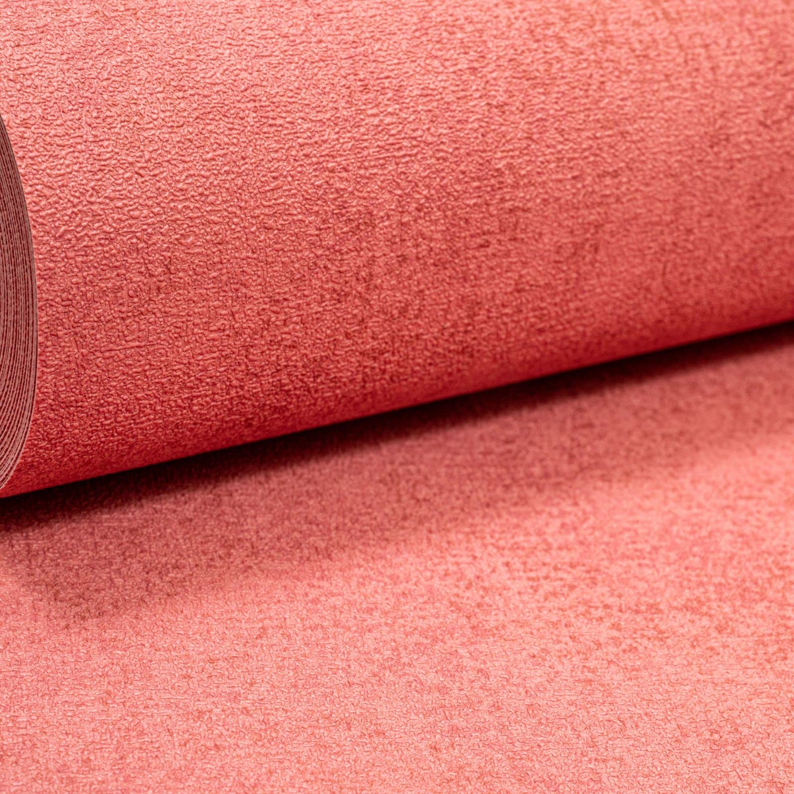 Plain Vintage Luxurious Wallpaper - Non Woven Textured - Designer Vinyl Heavy Duty - Thick Paste The Wall