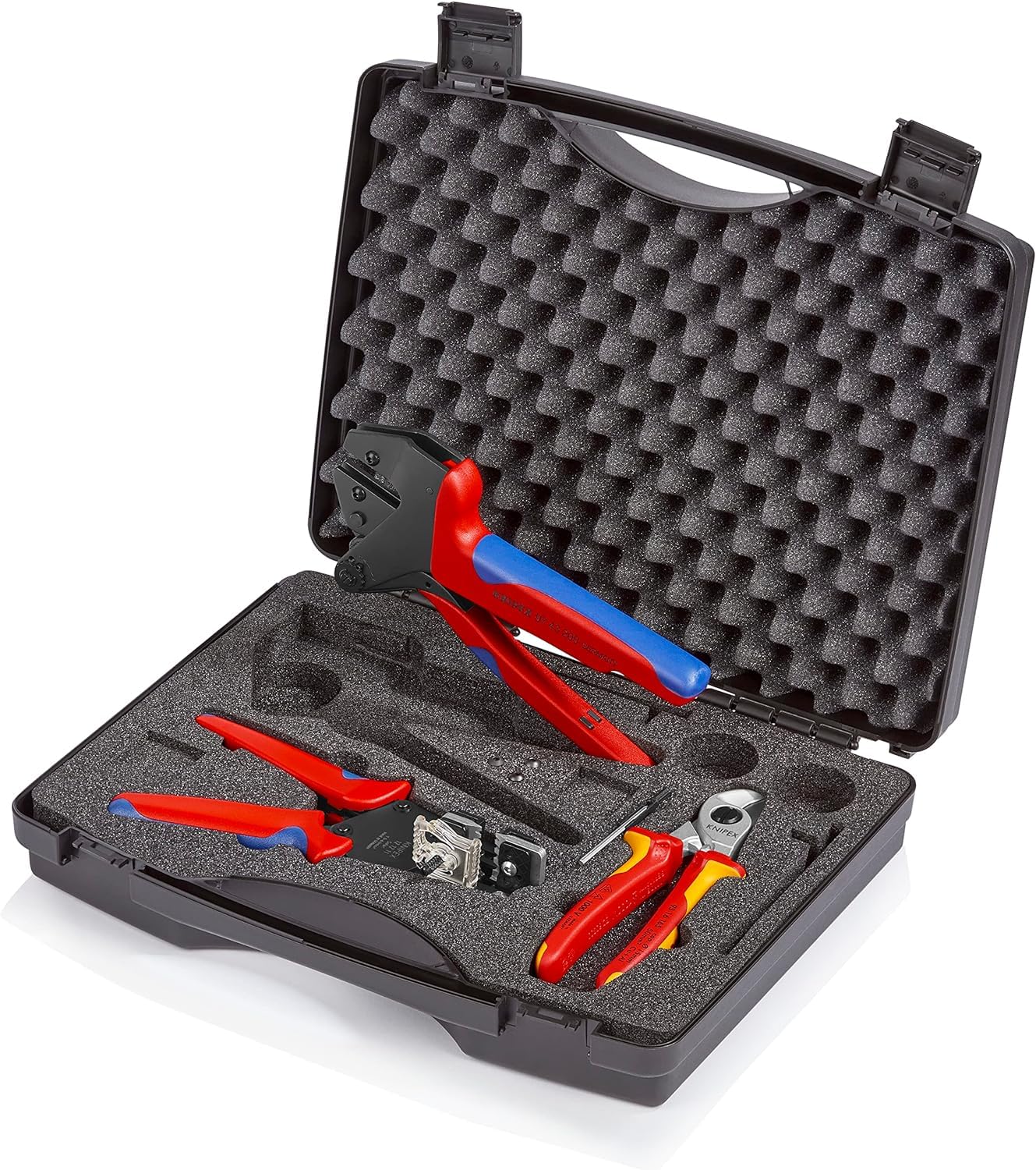 KNIPEX Walizka na narzędzia do zastosowań w instalacjach fotowoltaicznych 1 x 12 12 11, 1 x 95 16 165, 1 x 97 43 200, 97 91 01