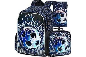 3Pcs Soccer Backpack for Boys: The Ultimate Gear for Young Athletes