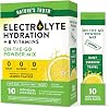 Natures Truth Electrolyte Powder Packets | 10 Pack | Sugar Free | Vegan, Non-GMO & Gluten Free Drink Mix Supplement