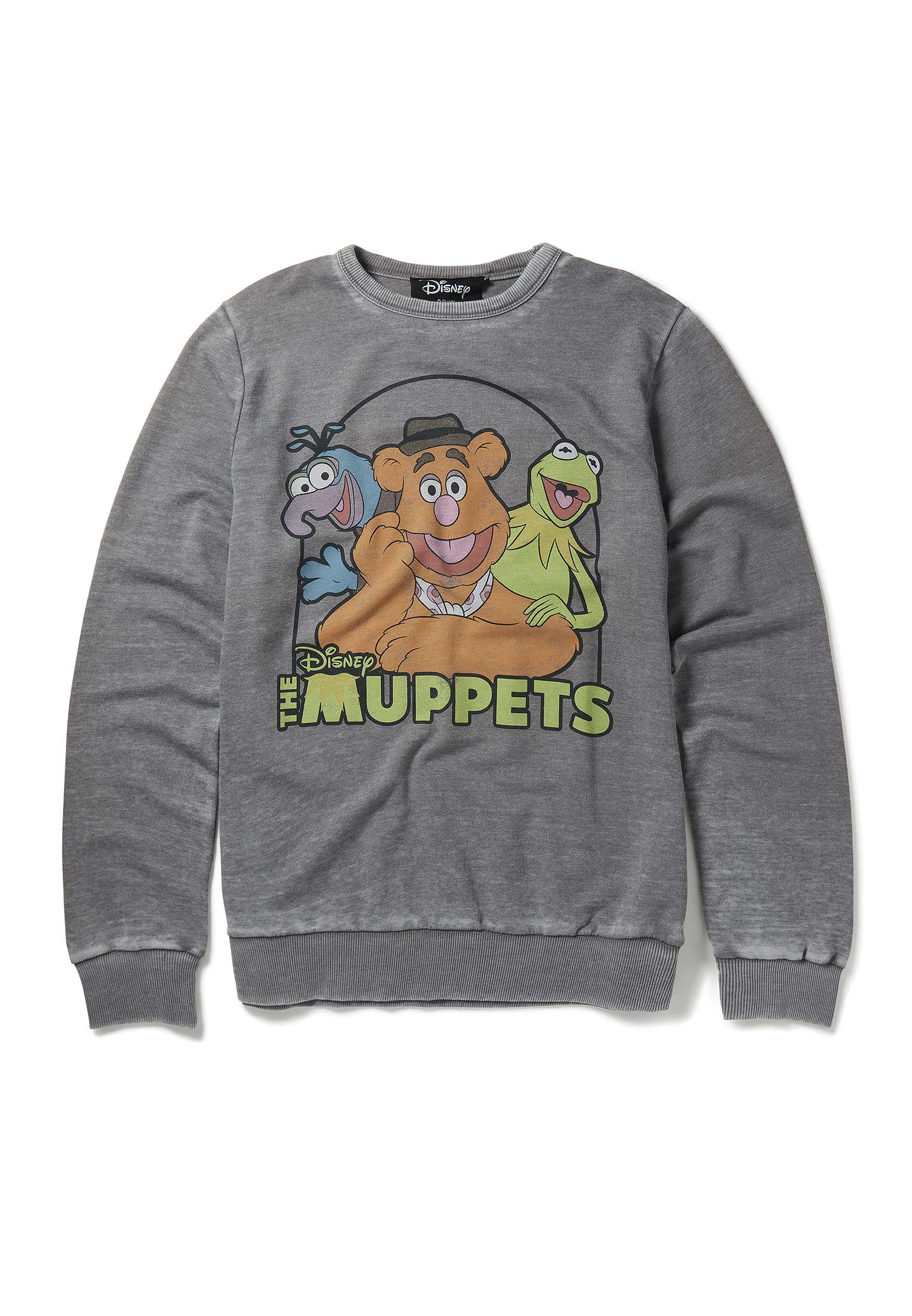 Recovered Disney The Muppet Show Classic Mid Grey Sweatshirt