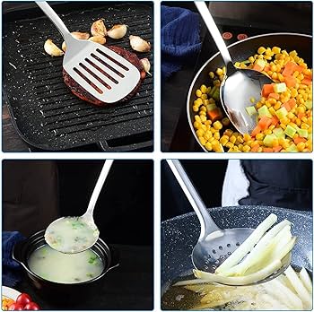 フィスラー　ステンレス製キッチンツールセット 8点 Amazon | 7ピースステンレス鋼キッチン調理器具セット回転