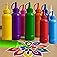 Graphene 10 Rangoli Colour Powder Tube Kit Bottles Easy To Use Rangoli Making Tool Diwali Festive Decor Items for Home Mandir