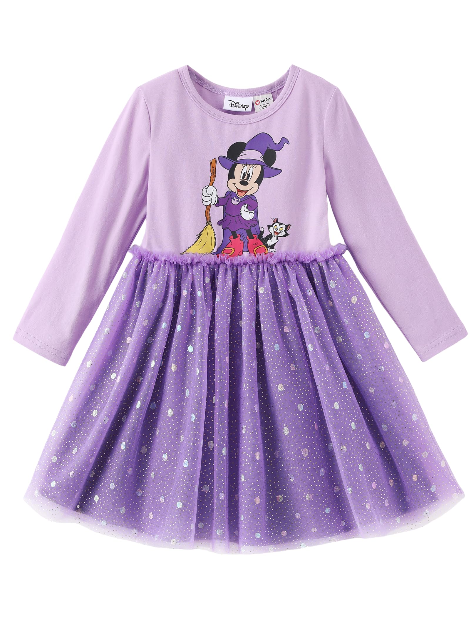 Disney Girls' Tulle Tutu Dress Birthday Party Outfit Toddler to Big Kid