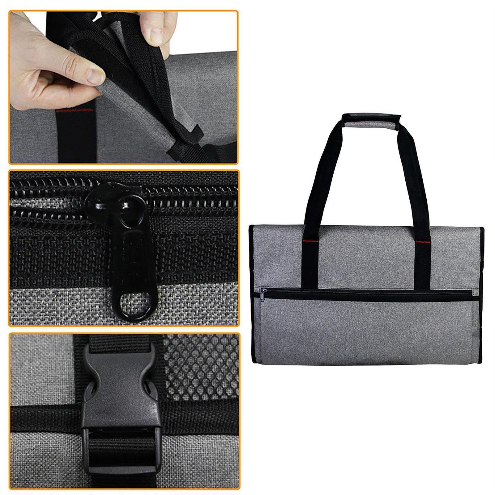 Displaywrap - Bolsa de tela acolchada de algodón de 72 x 54 cm, de