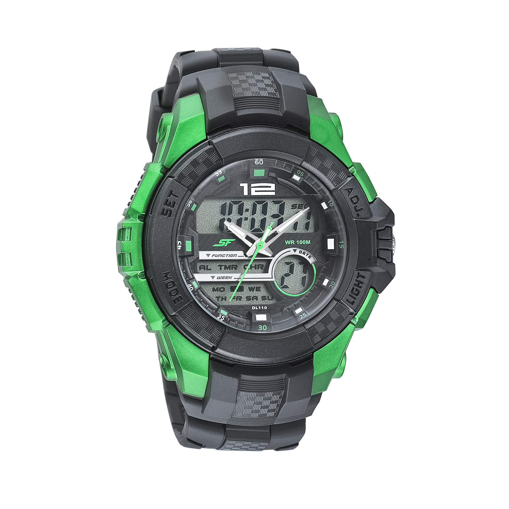 SF Carbon Series Analog-Digital Black Round Dial Mens Sport Watch-77027PP05 (B08RDPFX98) Amazon Price History, Amazon Price Tracker