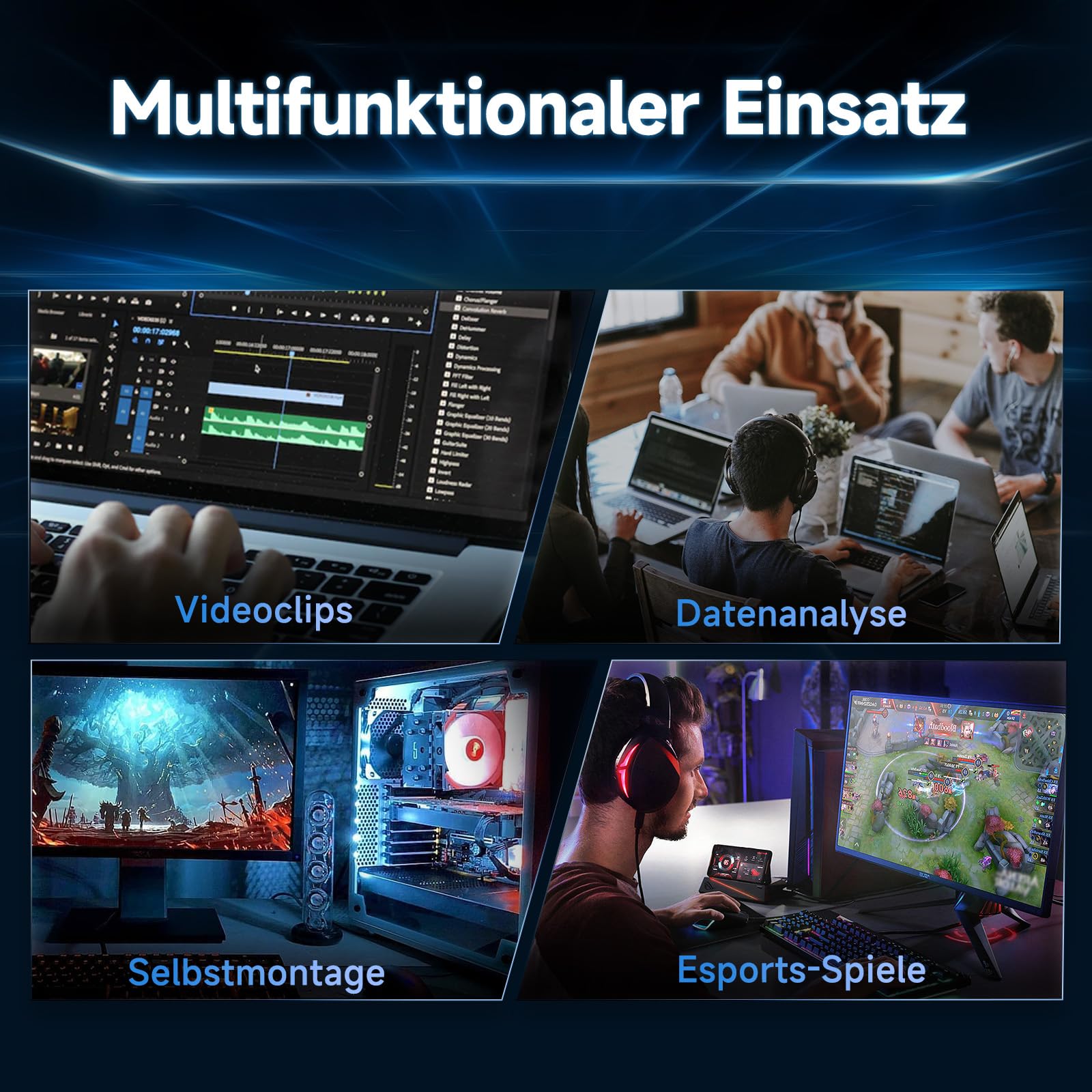 fanxiang Nvme SSD M.2 2280 500GB Interne Festplatte mit Kühlkörper PCIe 4.0, 4800MB/s Lesen, 2400MB/s Schreiben, für Gaming, Videoschnitt, Kompatibel mit Desktop, Spielekonsole (S660)