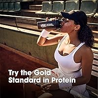 Vista 225 de Optimum Nutrition Gold Standard - Proteína en polvo de 100% suero de leche, sabor rollo de canela, 2 libras (paquete de 1) (el embalaje puede variar)