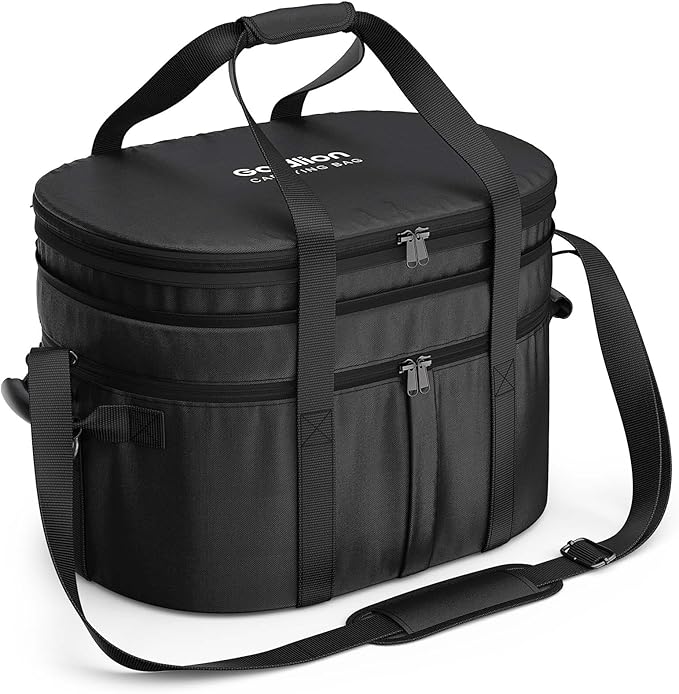 Goldlion Carrying Bag Compatible with Ninja Crockpot Slow Cooker - Portable Travel Carrier Case - Accessories for Ninja Foodi Possiblecooker Pro 8.5 Qt