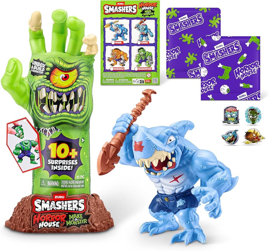 Amazon.com: Smashers Horror House Dissect (Shark) by ZURU