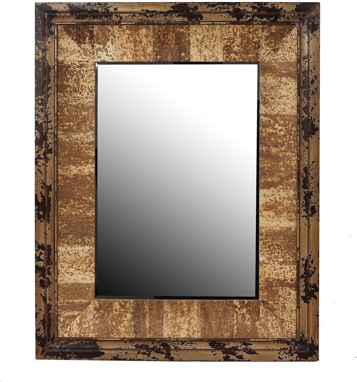 Privilege International 63786 Reclaimed Wall Mirror, Vintage
