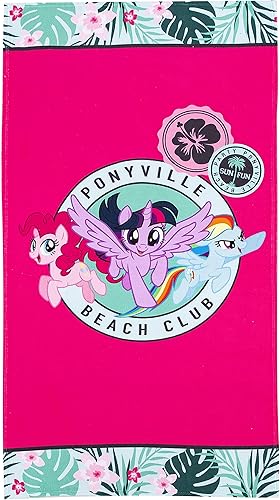 Northwest My Little Pony - Toalla de playa, 30 x 60 pulgadas, club de playa