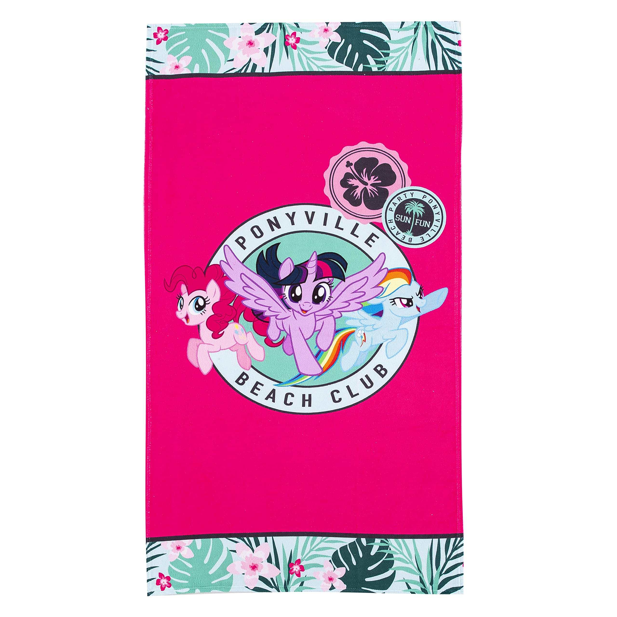 Northwest Beach Towel, 30" x 60", My Little Pony Beach Club