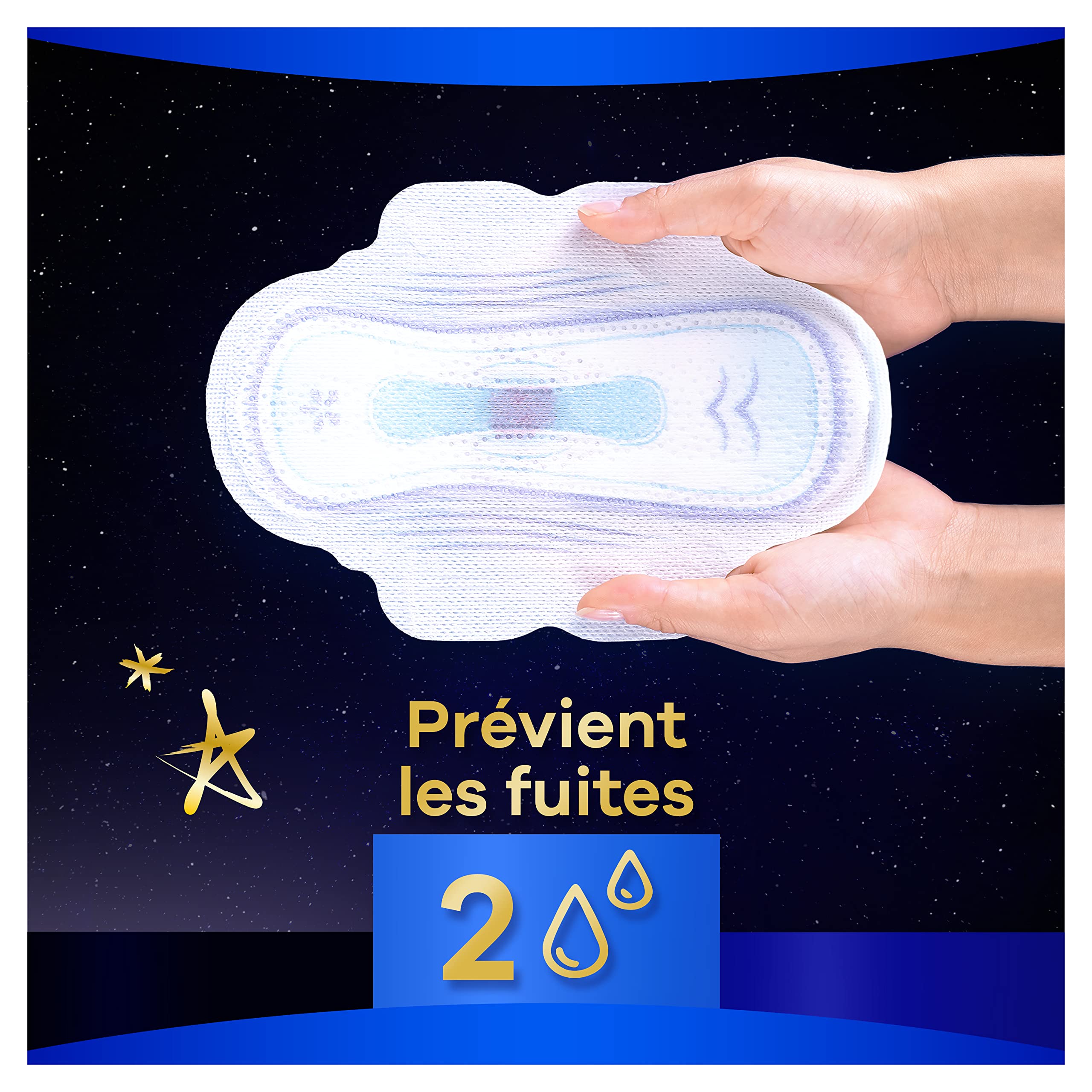 Always Ultra Serviettes Hygiéniques, Taille 5, Extra Secure Night, 128 Serviettes Avec Ailettes, Flux Très Abondants Nuit, Format Eco, Max Confort, Super Absorbantes et Ultra Fines