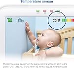VTech LM918-2W Video Baby Monitor with 5" Screen, Pan Tilt Zoom, Sound Activated Night Light & Glow-On-The-Ceiling Projection, Night Vision, 2 Cameras, Multiple Viewing Options, White