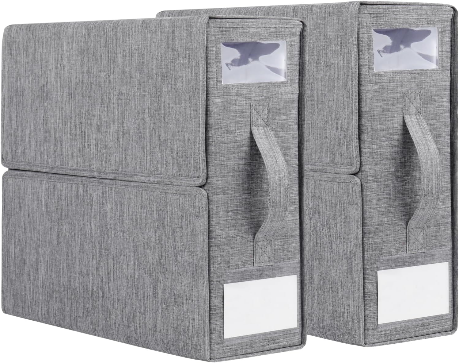 Foldable Bed Sheet Set 2 Pack, Sheet Organizers and Storage