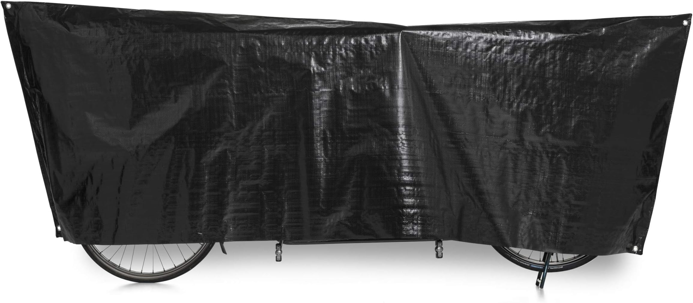 Vk International Unisex – Adult Bicycle Cover 2260050750 Bicycle Cover, Black, 110 x 300 cm