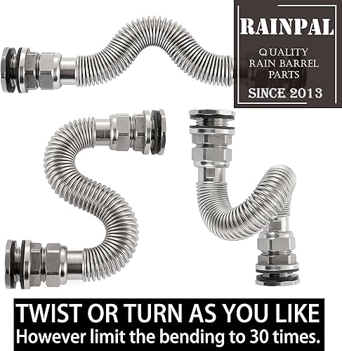 Miniatura 8 de Paquete de espita de barril de lluvia y kit de enlace (RBS008T+xRBLSS5)
