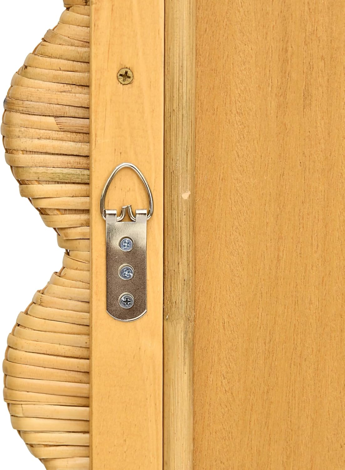 Tov Furniture Bama Long Natural Rattan Wall Mirror