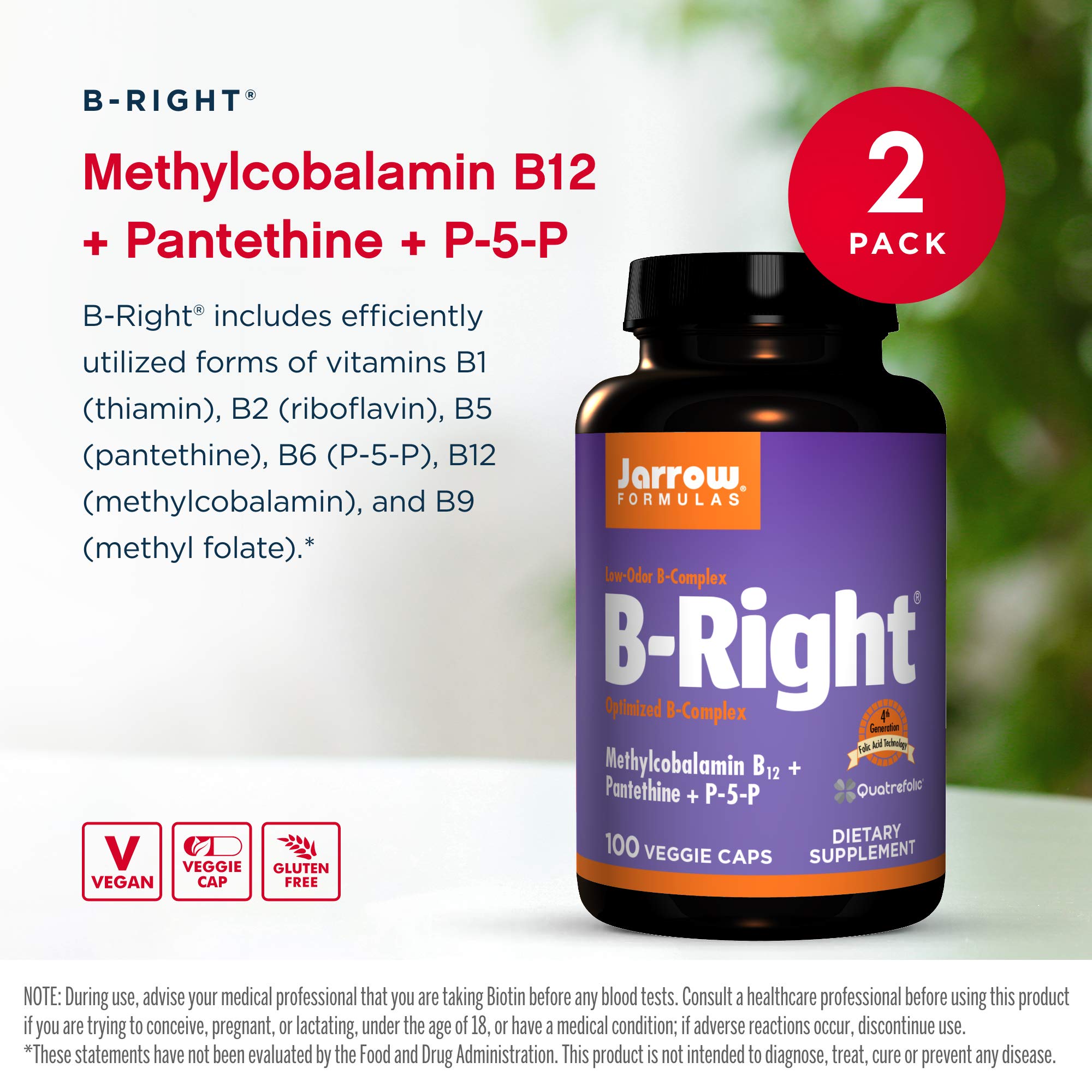 Jarrow Formulas B-Right - 100...B001F0R78M | Encarguelo.com