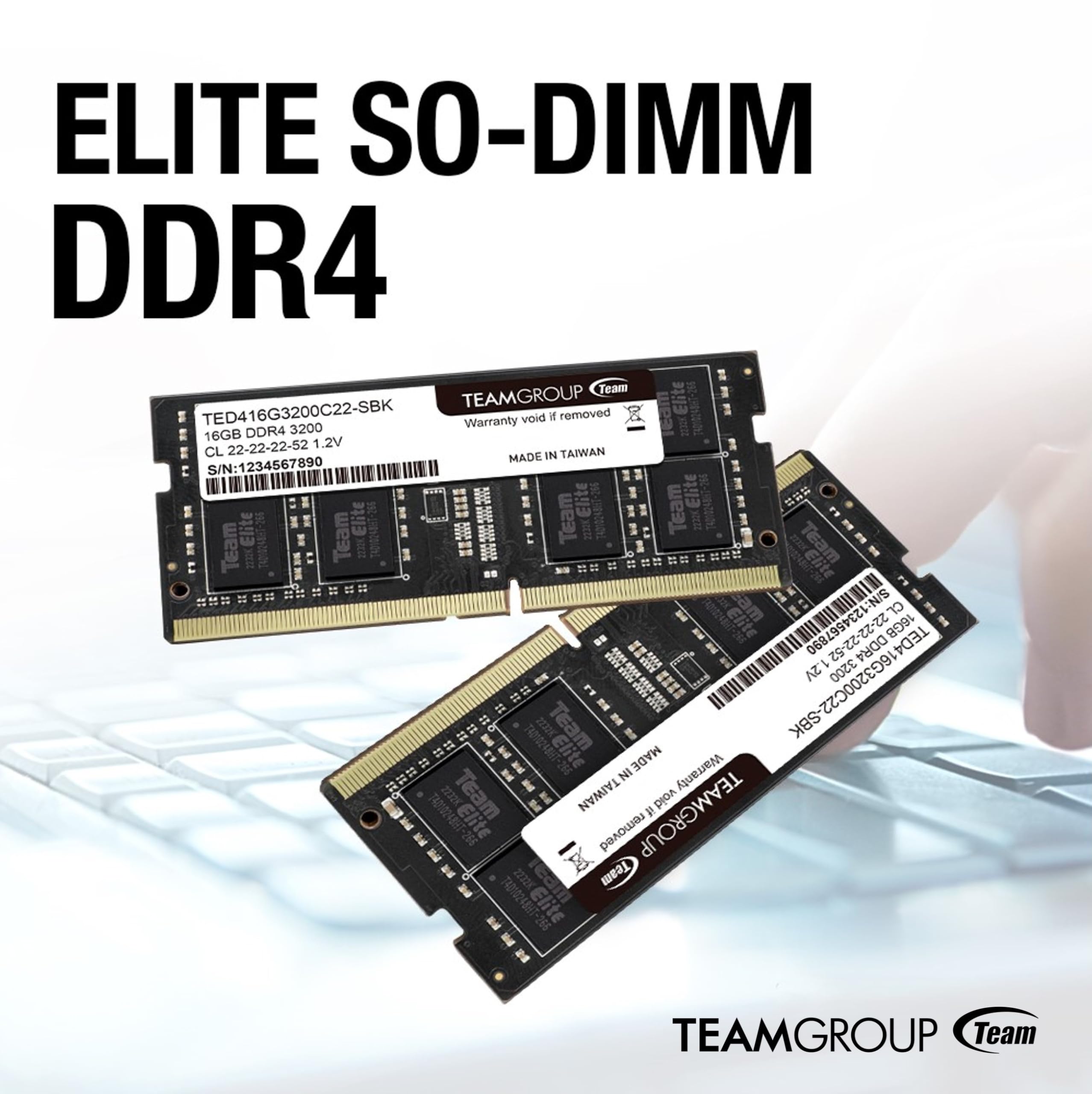 Amazon.co.jp: Team ノートPC用メモリ DDR4 3200MHz 32GB (16GBx2枚