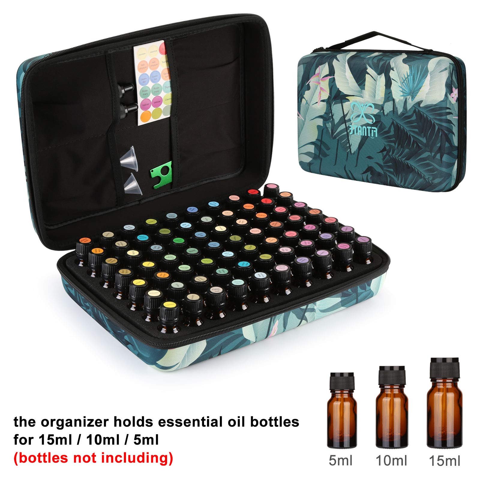 FITNATE Essential Oil Storage Case 10-Piece Set