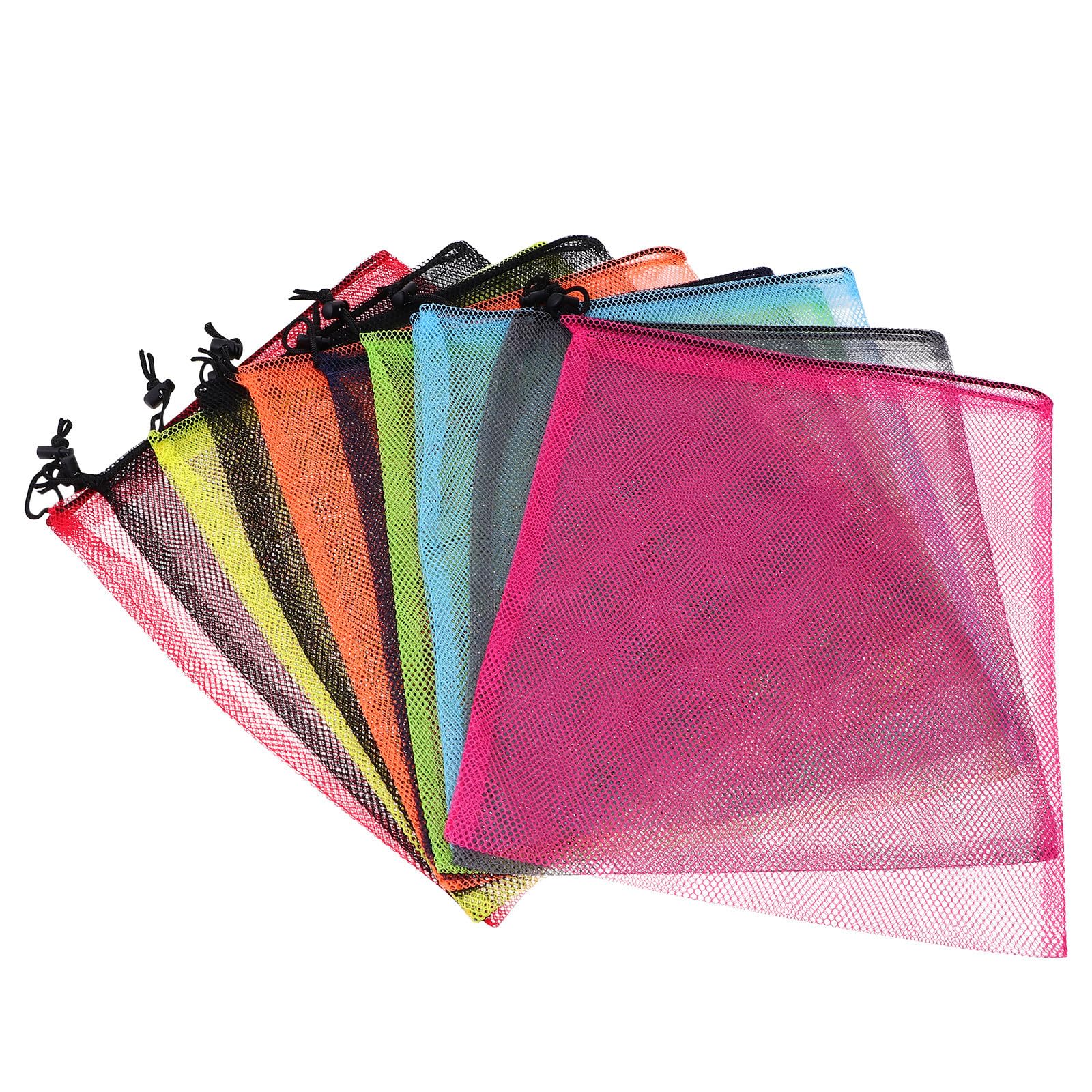 HEMOTON 30 Stk Aufbewahrungstasche einkaufstasche aufbewahrungssack Netzbeutel mit Kordelzug Mesh produzieren Taschen Bio-Lebensmittel wäscheklammerbeutel Netzbeutel aus Baumwolle Zwiebel