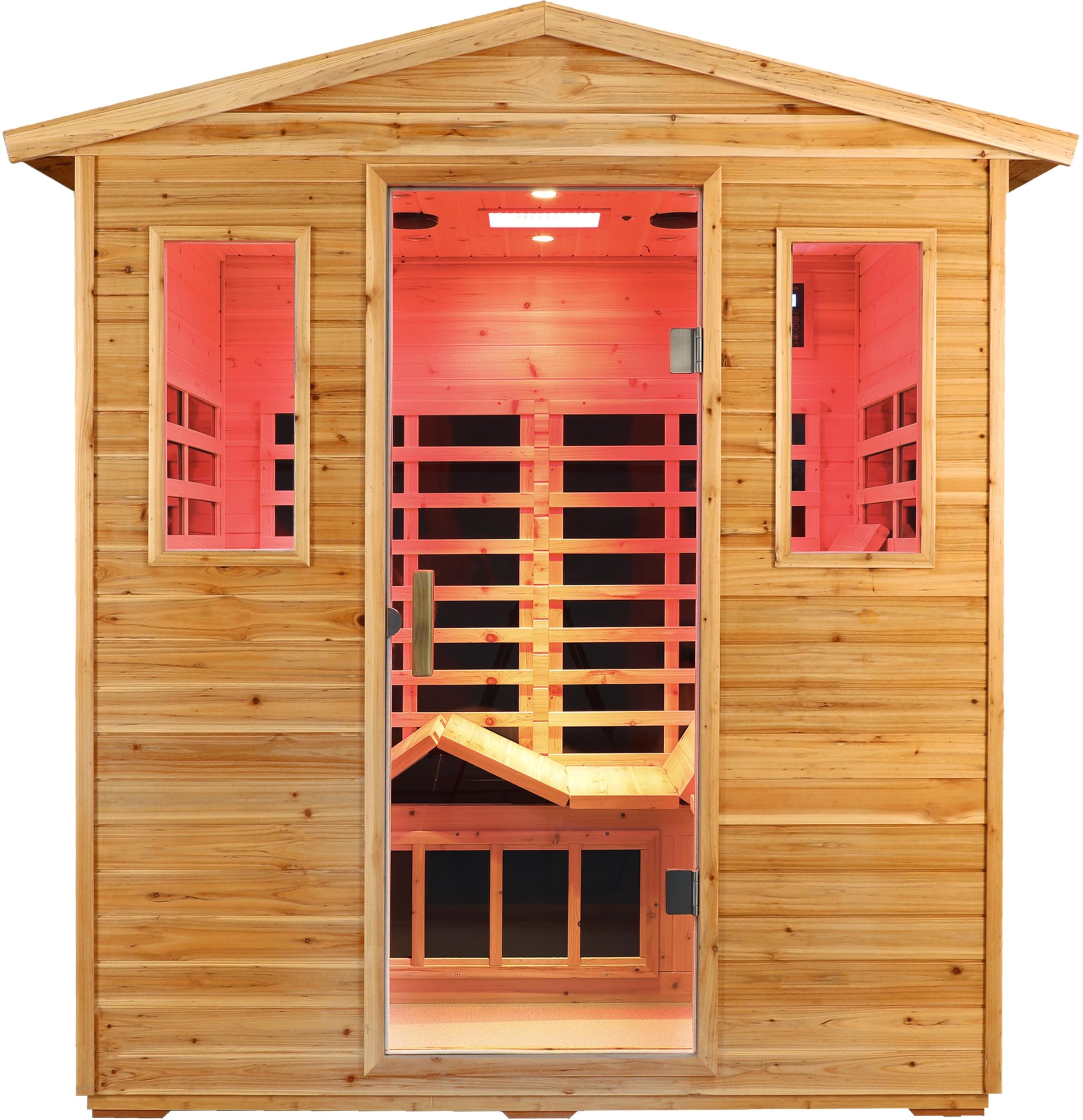 LTCCDSS Full Spectrum Outdoor Sauna 4 Person Model 2