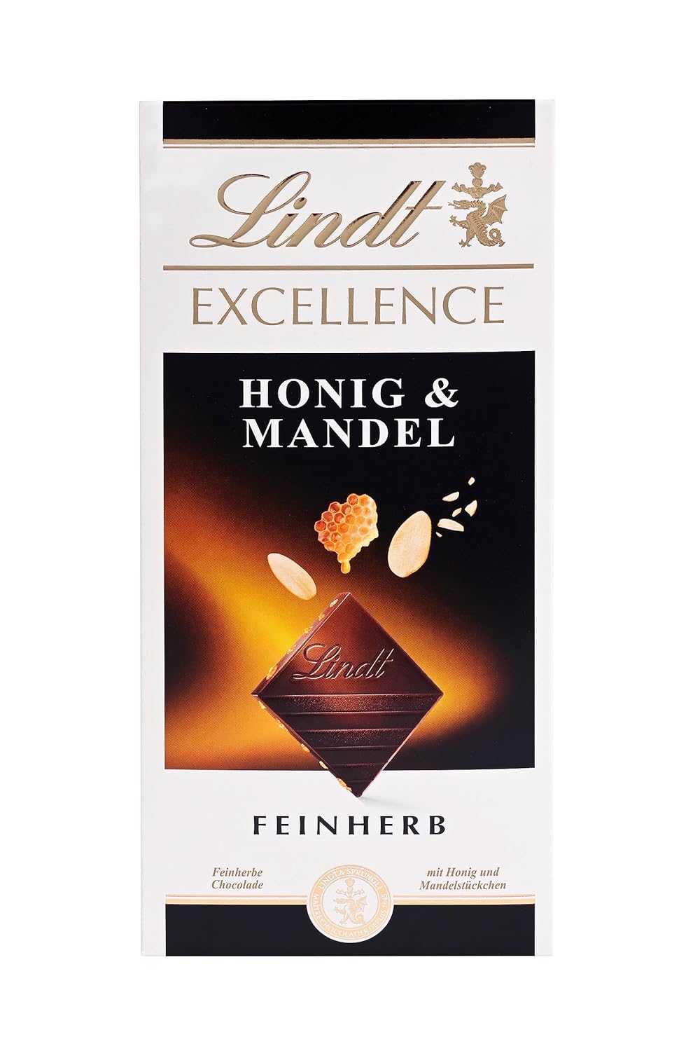 Lindt EXCELLENCE Honig & Mandel - Feinherbe Schokolade | 100 g Tafel ... Lindt EXCELLENCE Honig & Mandel - Feinherbe Schokolade | 100 g Tafel ...