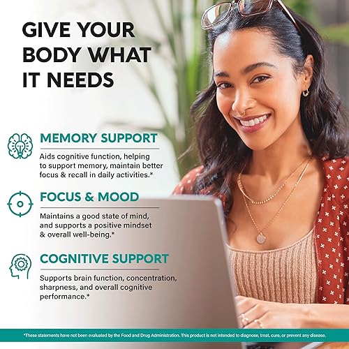 Miniatura 3 de Lions Mane Liquid  Suplemento orgánico de melena de león certificado por USDA  Apoyo cerebral, energía, memoria y enfoque  Extracto de hongo melena