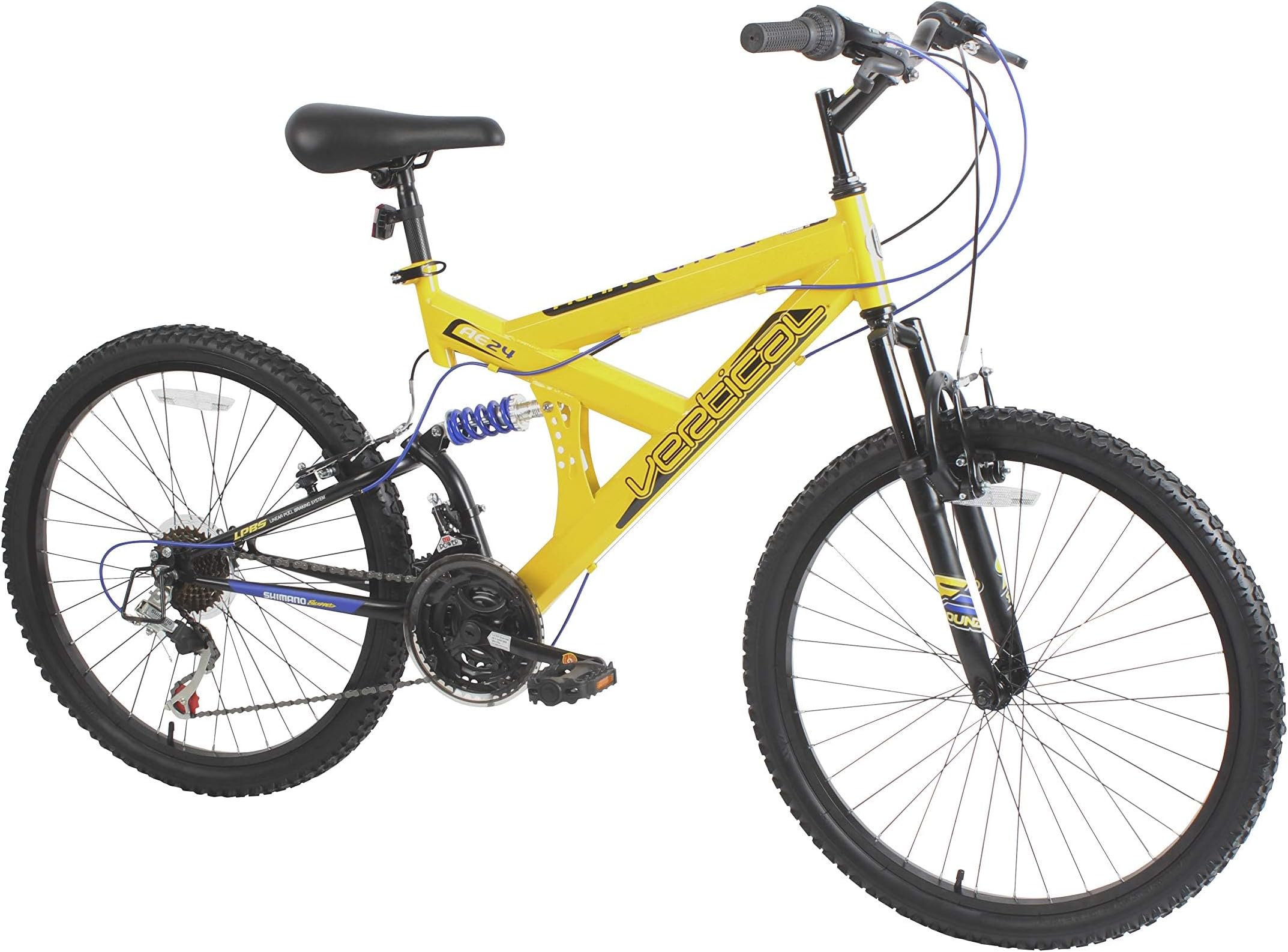 Dynacraft Vertical Alpine Eagle 24" Mountain Bike โ Rugged and Durable Design, Perfect for Teens and Pre-Teens Learning to Ride, Sturdy and Easy to Assemble, Ideal for Young Adventurers