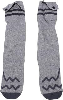 Focket Heated Socks, Rechargeable Washable APP Control Thermal Socks, Foot Warmer with 5000mAh Battery 4 Heating Levels for Winter Skiing Hiking Camping Cycling