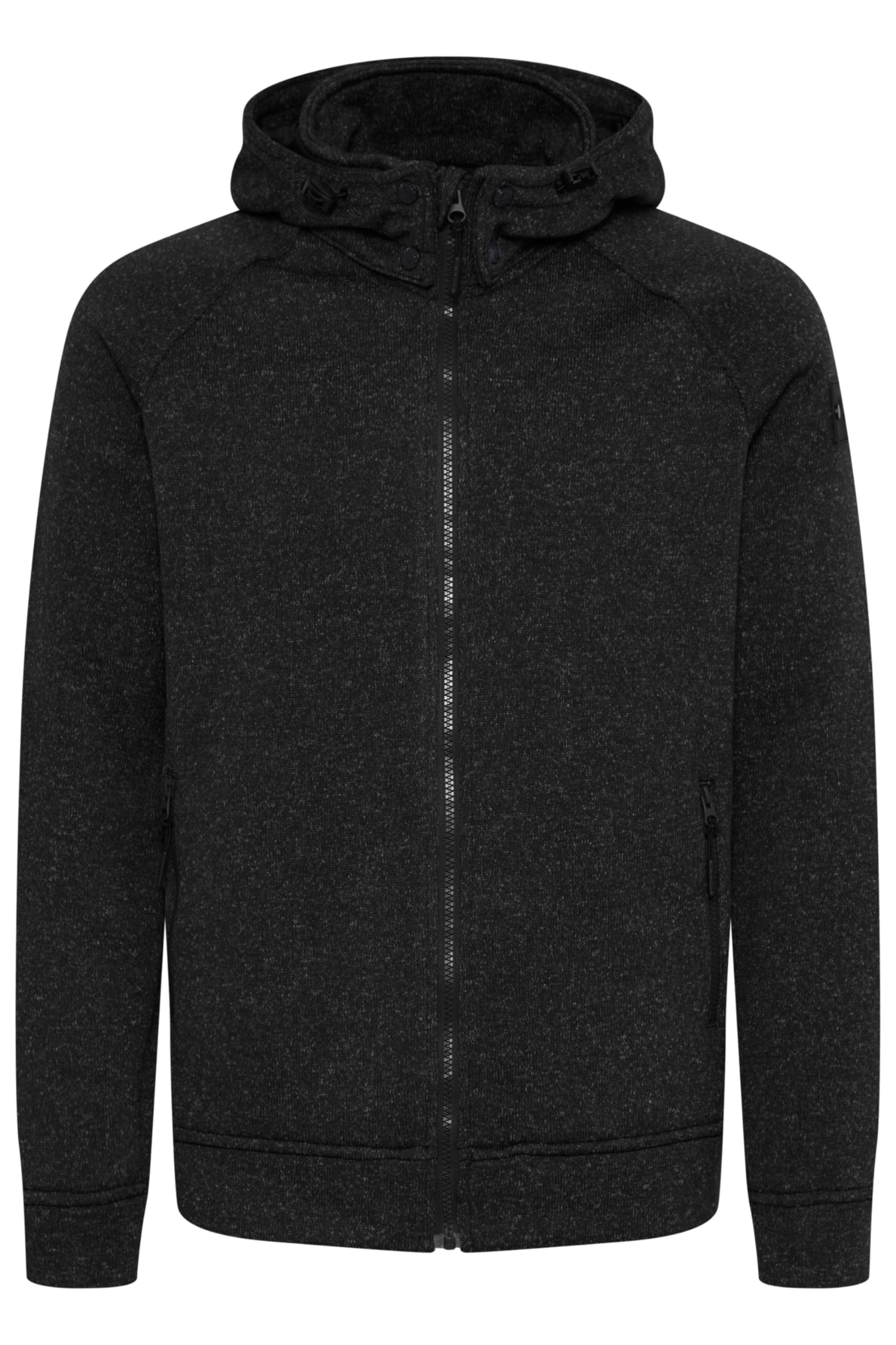 Indicode IDChillingworth Herren Fleecejacke Sweatjacke Jacke mit Kapuze