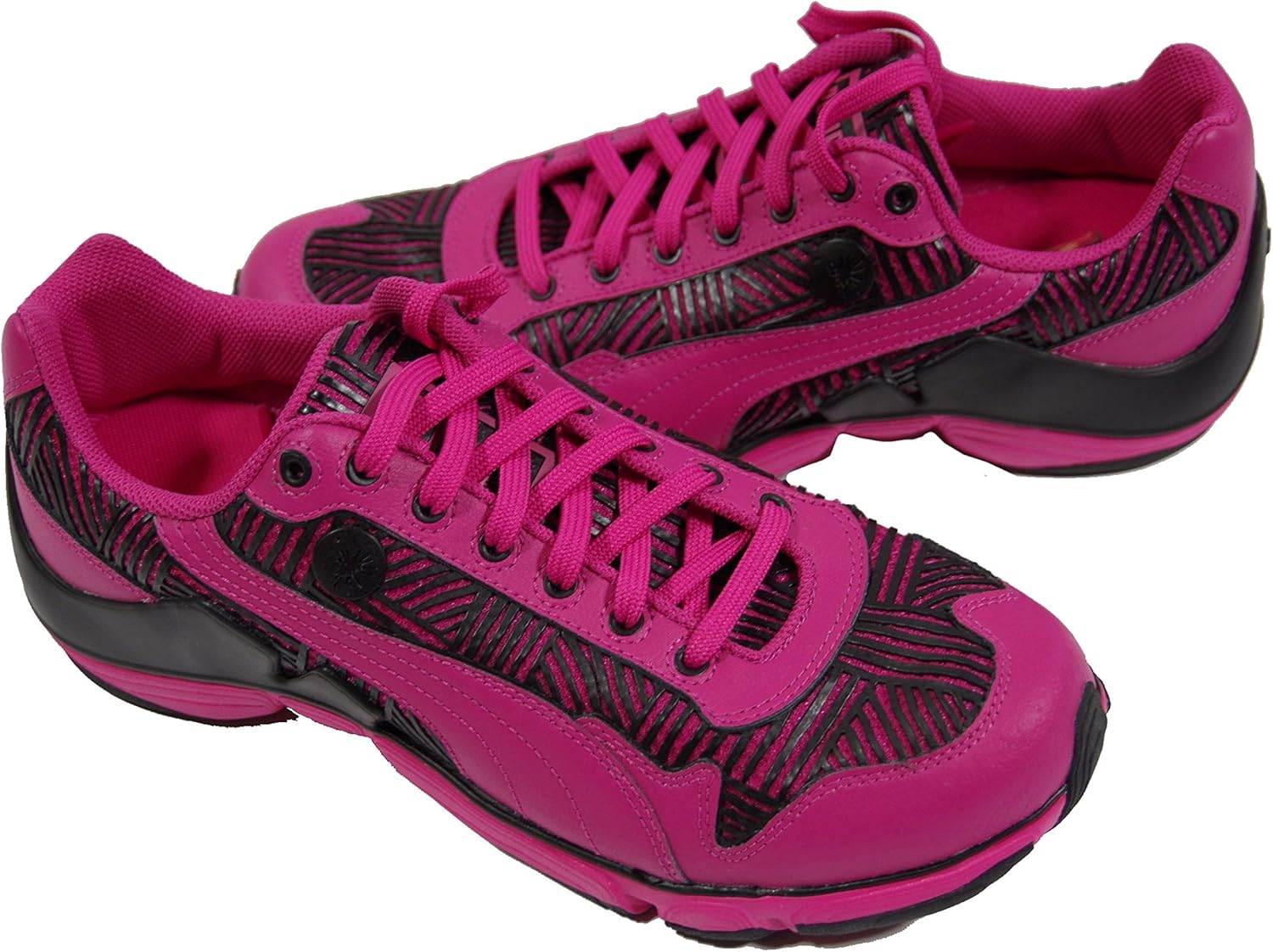 Pink and purple puma shoes Clearance