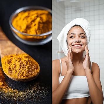 Turmeric and Kojic Skin Soap All Natural Gentle Cleanser for All Skin Types. Fights Acne, Evens Skin tone & Fades Scars. Face & Body Cleanser for Men, Women & Teens. (1 Pack)
