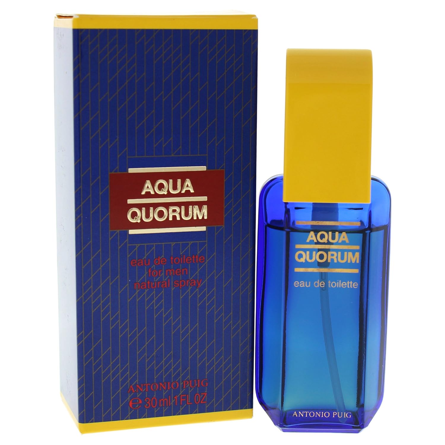 Antonio Puig Aqua Quorum Eau de Toilette Spray for Men, 1