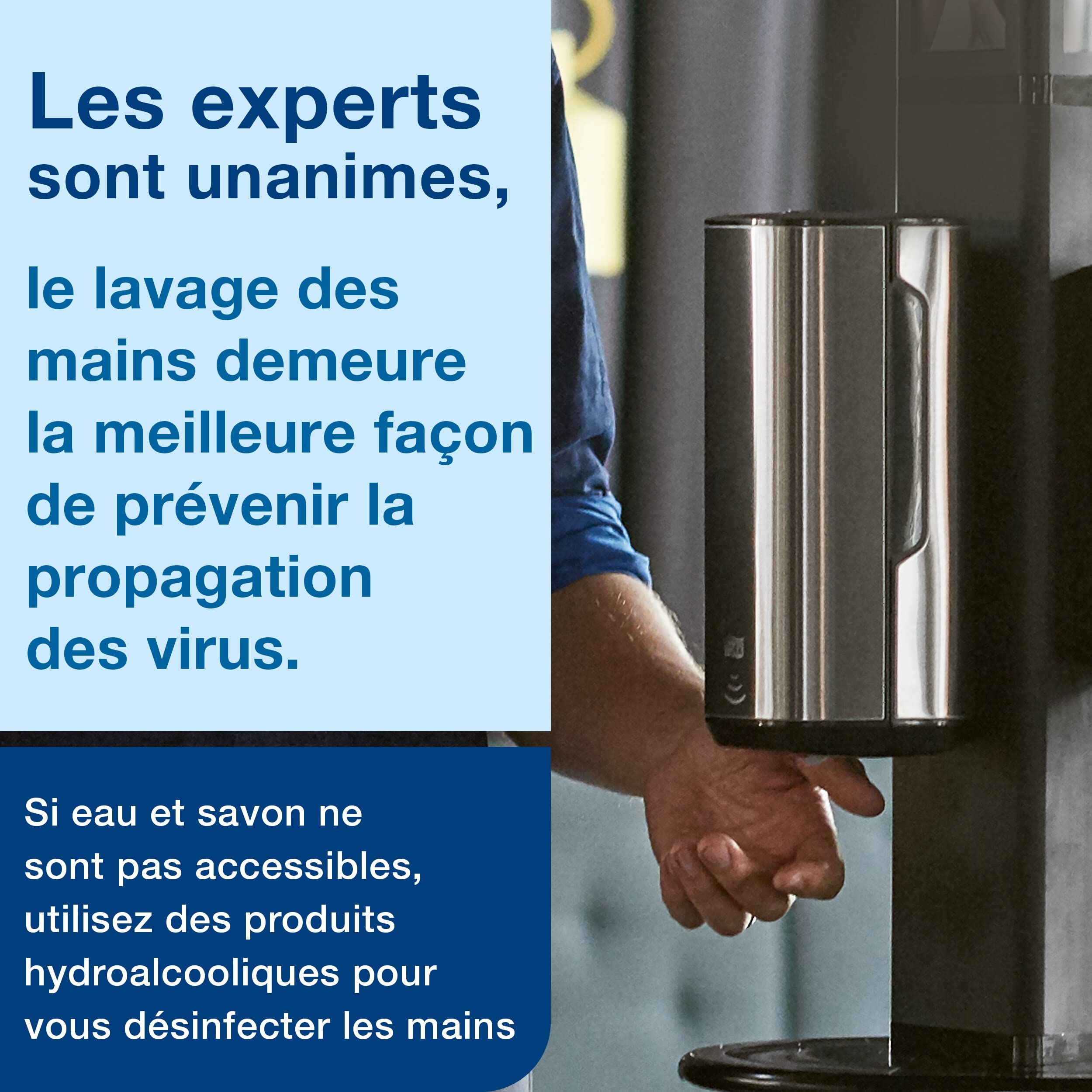 Tork Mousse désinfectante pour les mains sans alcool S4, testée sous contrôle dermatologique, 6 x 1000 ml, 520202