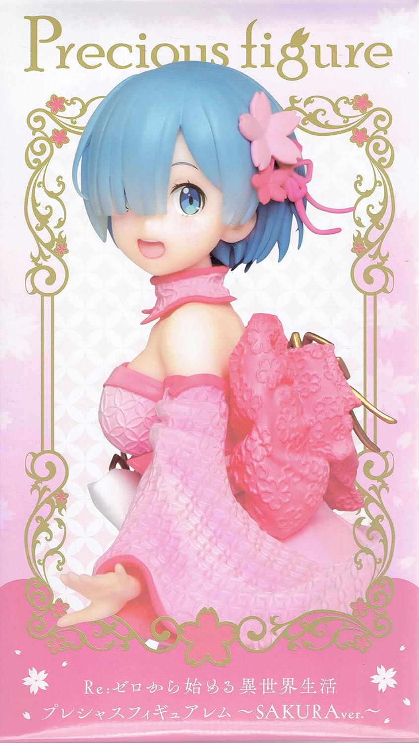 taito Re:. zero Precious Rem SAKURAver PVC Figure Figurine 23cm kawaii japanese