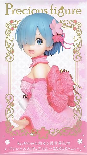 Miniatura 2 de taito Re. zero Precious Rem SAKURAver Figura de PVC Figura Figura 9.1 in kawaii japonés