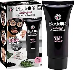 Máscara de Limpeza Facial Profissional Black Off 82 ml - Tirar e Remover Cravos e Espinhas, Limpeza de Pele e Removedora Com Ingredientes Naturais