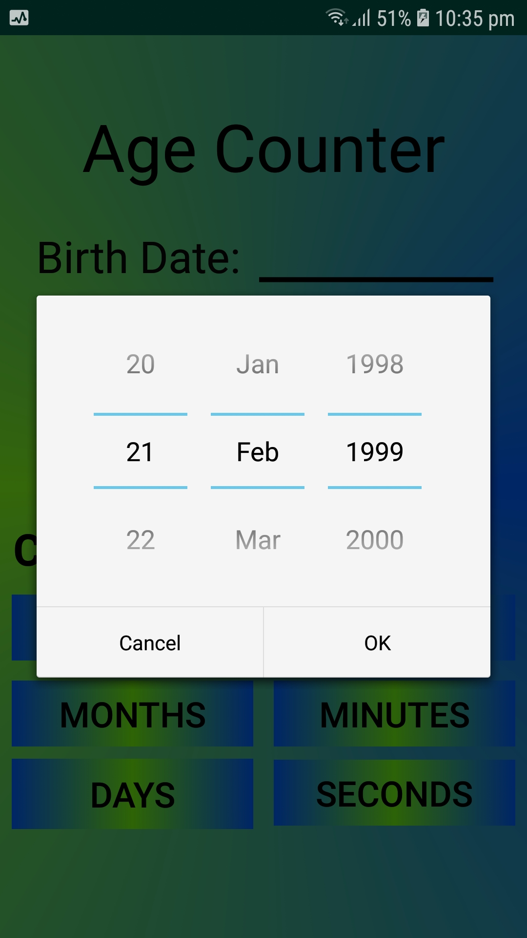 Age Counter - App on Amazon Appstore